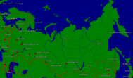 Russland Städte + Grenzen 4000x2368